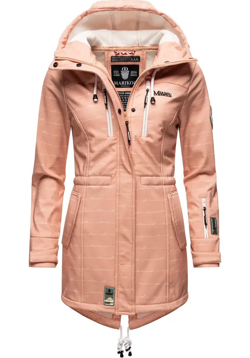 Функциональное пальто Marikoo "Zimtzicke", спортивная парка из софтшелла с капюшоном, розовый
Функциональное пальто Marikoo "Zimtzicke", спортивная парка из софтшелла с капюшоном, розовый