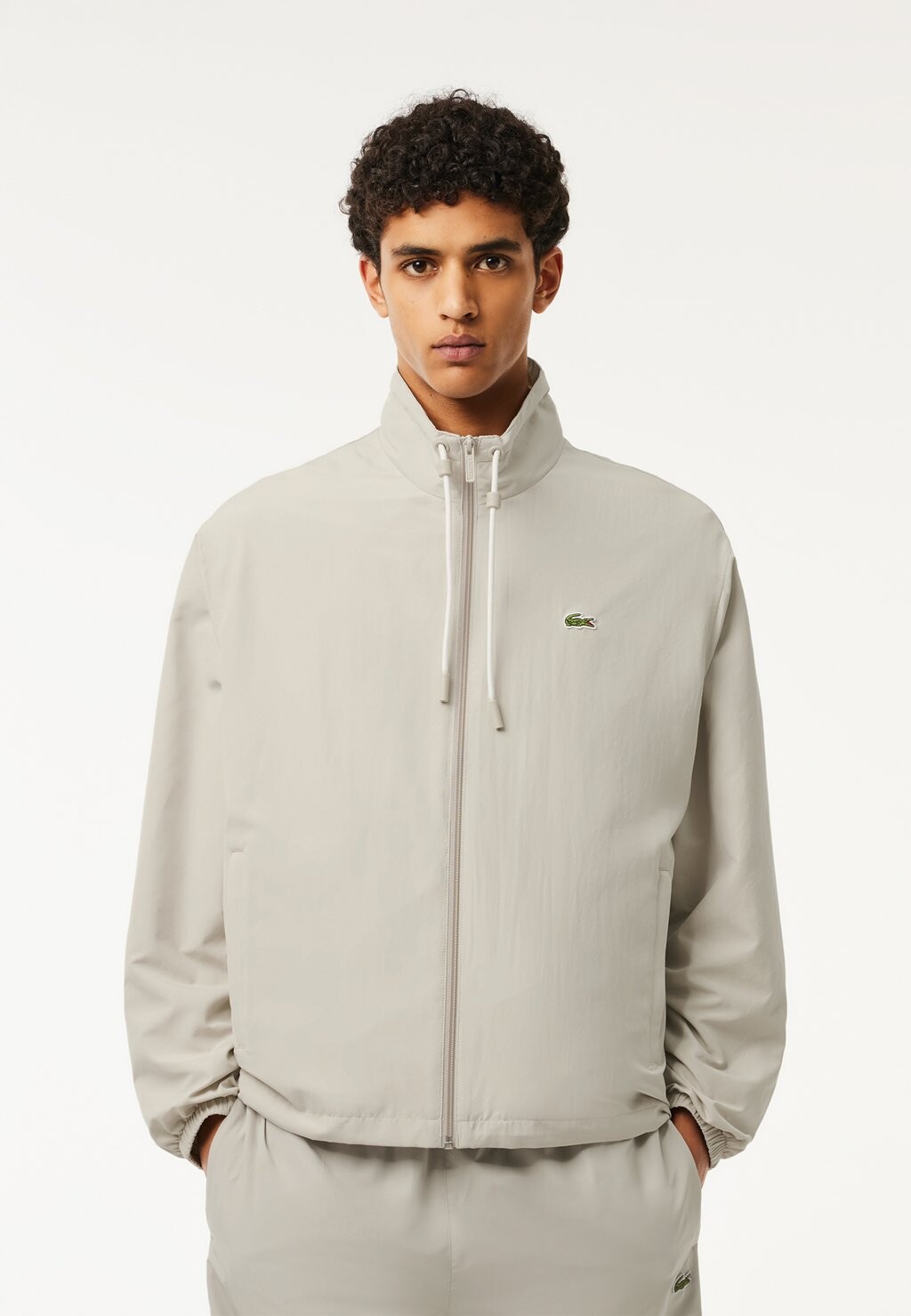 Куртка для активного отдыха Lacoste, серый 
Куртка для активного отдыха Lacoste, серый