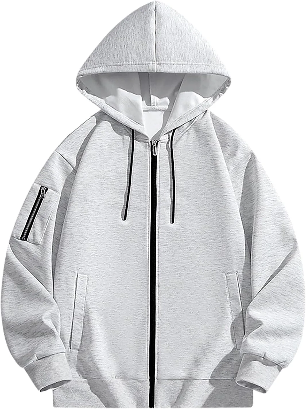 Мужской худи с капюшоном на молнии QUNPIU
Мужской худи с капюшоном на молнии QUNPIU