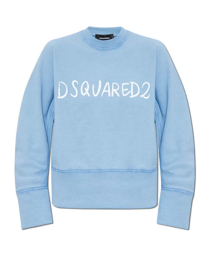 Толстовка с логотипом Dsquared2, синий
Толстовка с логотипом Dsquared2, синий