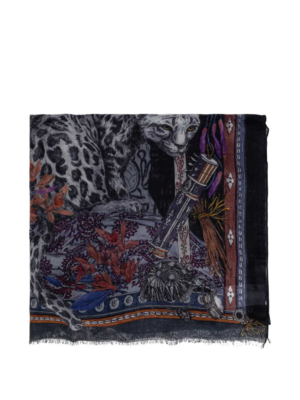 Шарфы с графическим узором Etro, серый
Шарфы с графическим узором Etro, серый