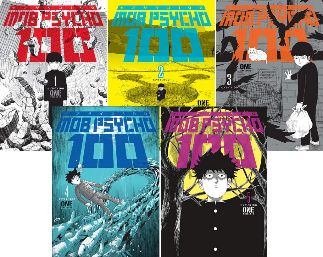 Mob Psycho 100 Manga Vol. 1-5
Mob Psycho 100 Manga Vol. 1-5