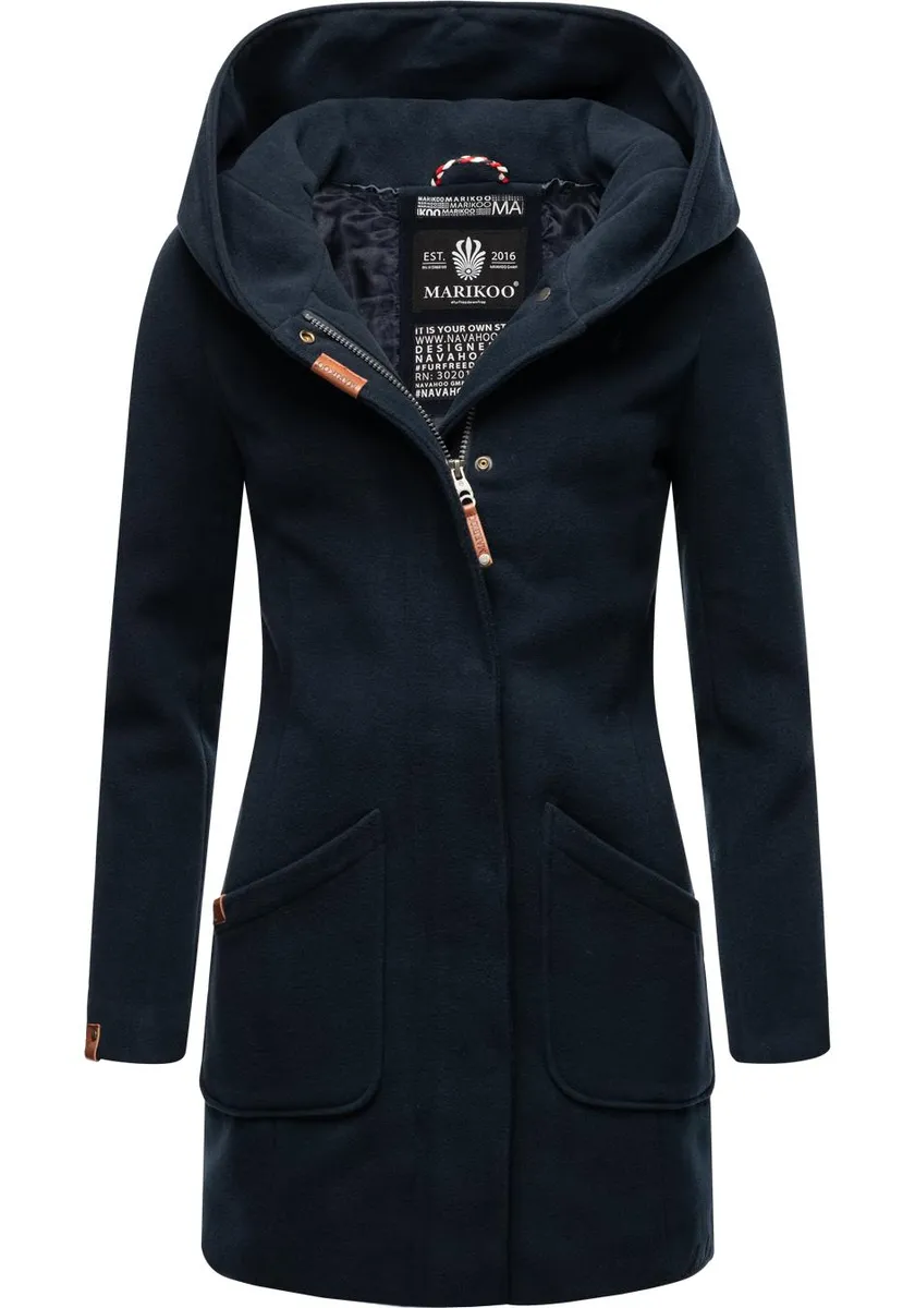 Зимнее пальто Marikoo "Maikoo", качественное пальто с большим капюшоном, синий
Зимнее пальто Marikoo "Maikoo", качественное пальто с большим капюшоном, синий