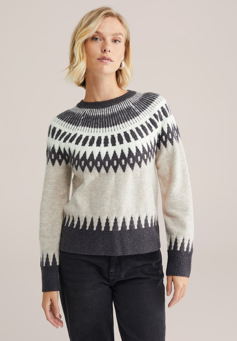 Джемпер WE Fashion Jumper, Greige/Grey
Джемпер WE Fashion Jumper, Greige/Grey