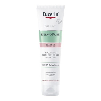 Eucerin DermoPure Очищающий гель тройного действия 150 мл
Eucerin DermoPure Очищающий гель тройного действия 150 мл
