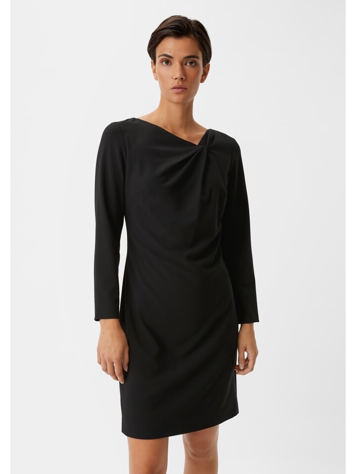 Короткое платье comma Kleid kurz, черный 
Короткое платье comma Kleid kurz, черный