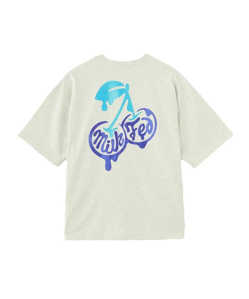 Футболка с коротким рукавом, принт «Тающие блестки и вишни» MILKFED
Футболка с коротким рукавом, принт «Тающие блестки и вишни» MILKFED