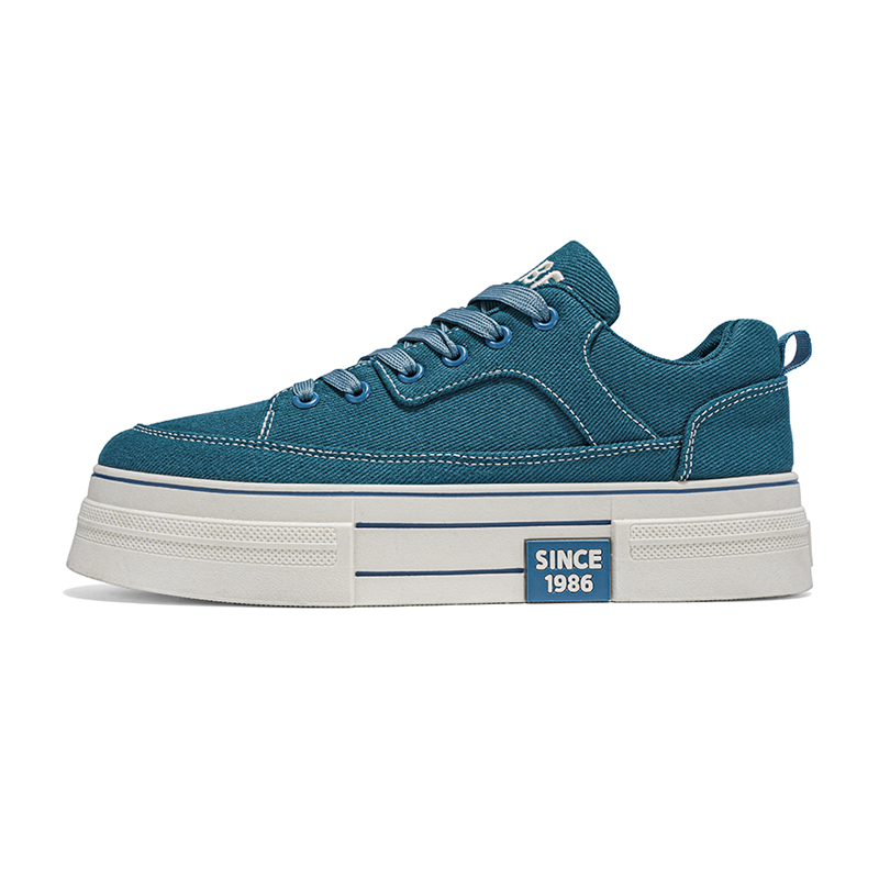 Абразивоустойчивые дышащие низкие кеды на платформе для мужчин OUBT, синий
Абразивоустойчивые дышащие низкие кеды на платформе для мужчин OUBT, синий