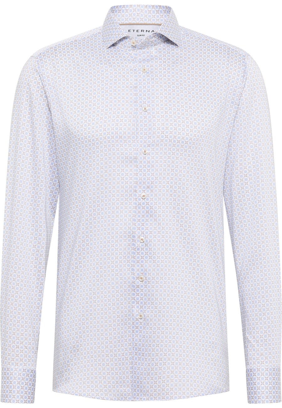 Рубашка делового кроя Slim Fit ETERNA, светло-синий
Рубашка делового кроя Slim Fit ETERNA, светло-синий