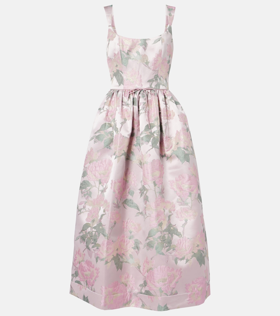 Платье-корсет из парчи с цветочным принтом и яблоками Markarian, Light Pink Brocade
Платье-корсет из парчи с цветочным принтом и яблоками Markarian, Light Pink Brocade