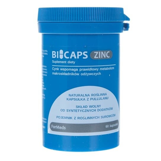 Bicaps Цинк Formeds, 60 капсул
Bicaps Цинк Formeds, 60 капсул