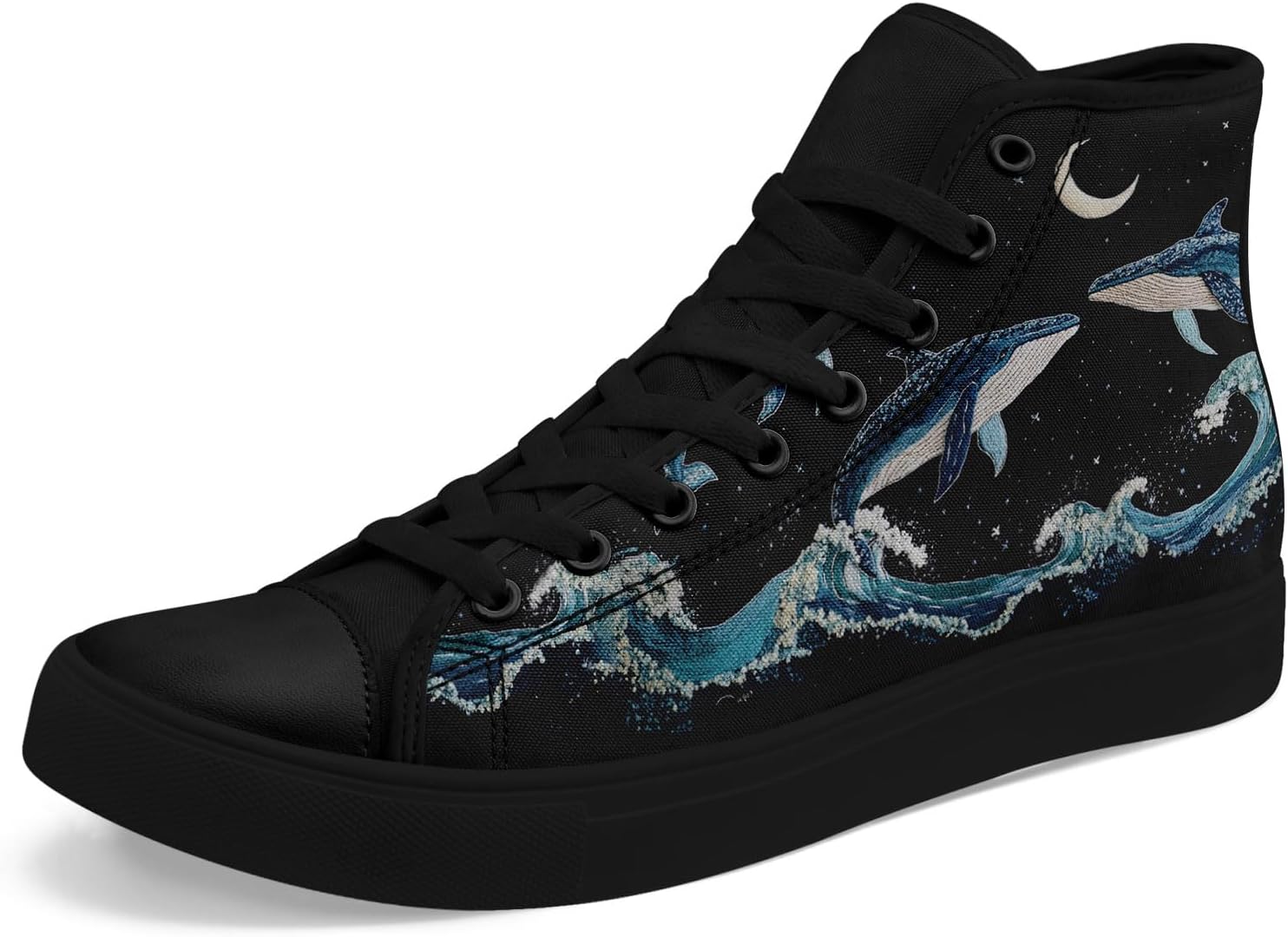 Женские стильные высокие кеды из холста AWSOLE с принтом цветов и грибов, подарок для нее, легкие модные повседневные туфли на плоской подошве, черный/синий/серый
Женские стильные высокие кеды из холста AWSOLE с принтом цветов и грибов, подарок для нее, легкие модные повседневные туфли на плоской подошве, черный/синий/серый