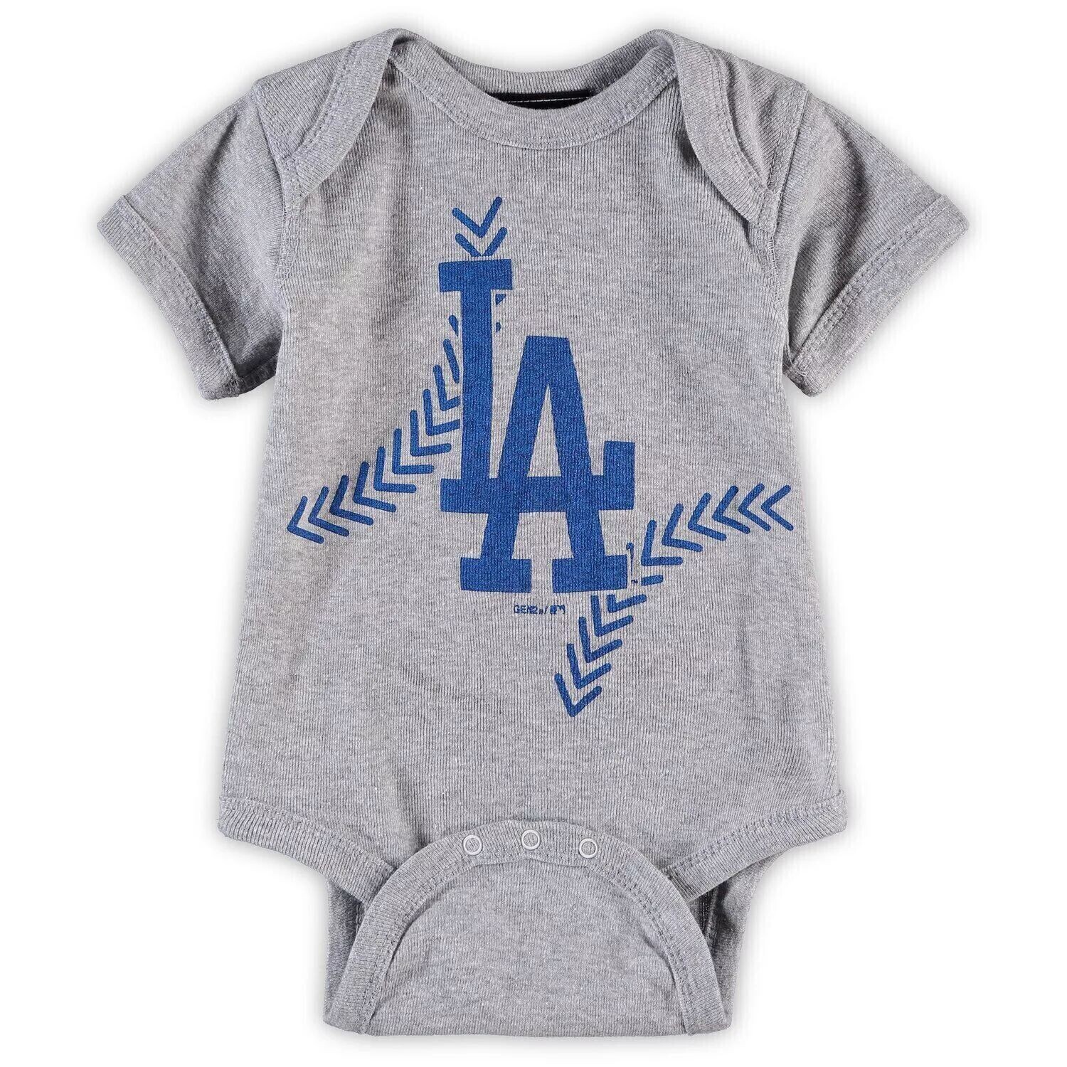 Серый боди Los Angeles Dodgers для бега дома для новорожденных и младенцев Outerstuff
Серый боди Los Angeles Dodgers для бега дома для новорожденных и младенцев Outerstuff
