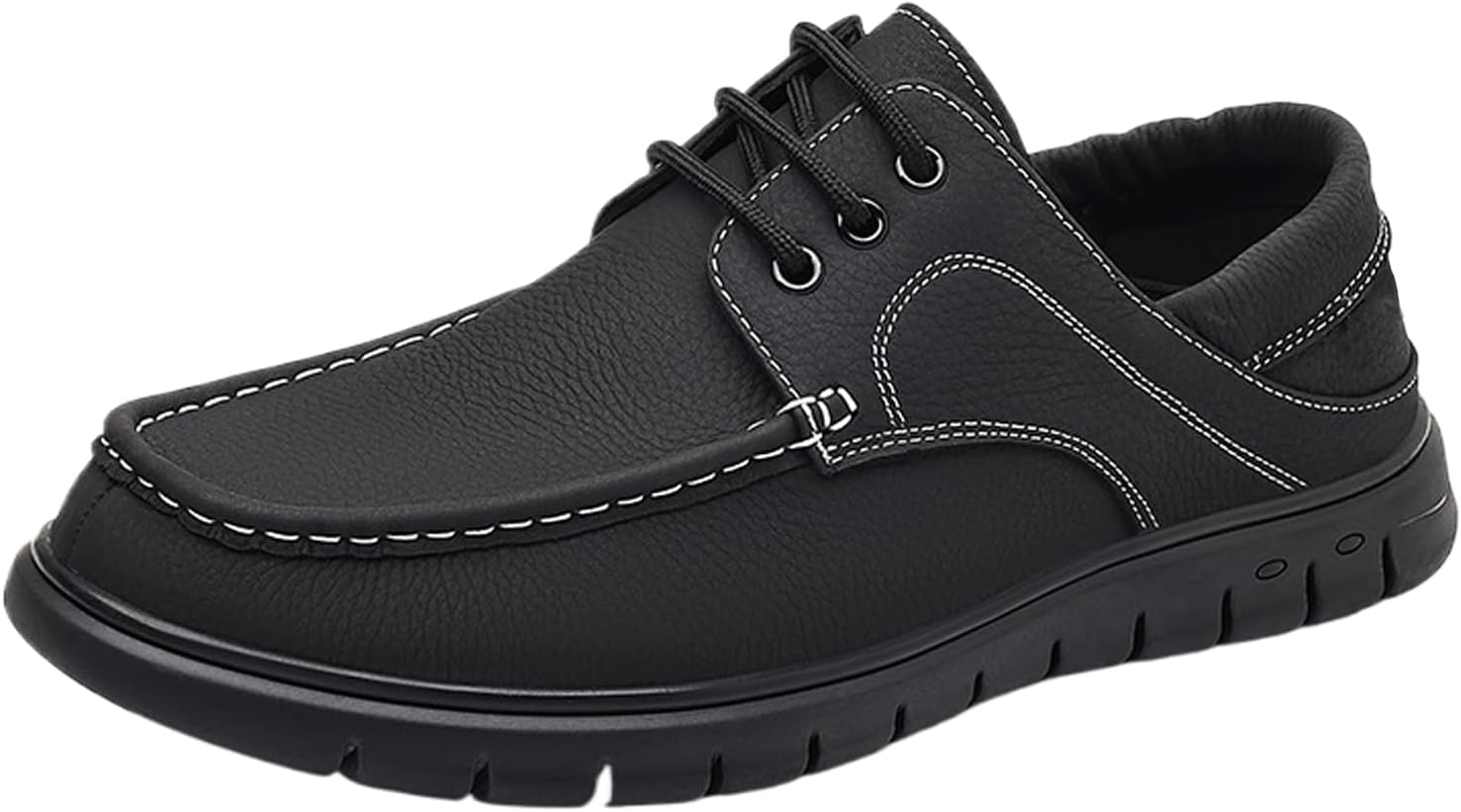 Мужские кожаные повседневные лоферы с плоской подошвой и шнуровкой, винтажные, с круглым носком, мягкой подошвой, противоскользящие, для работы, бизнеса, вождения и прогулок Fifilapin, черный
Мужские кожаные повседневные лоферы с плоской подошвой и шнуровкой, винтажные, с круглым носком, мягкой подошвой, противоскользящие, для работы, бизнеса, вождения и прогулок Fifilapin, черный