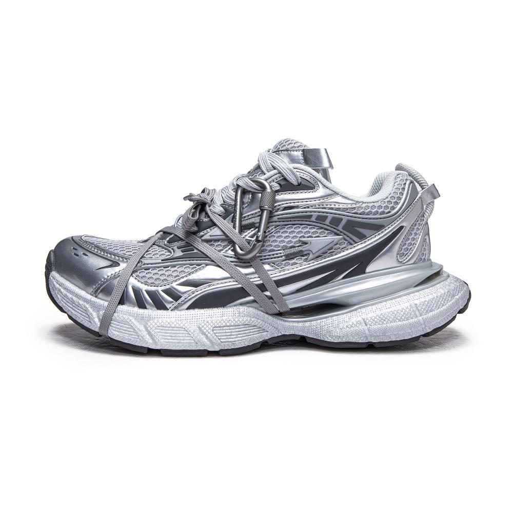 PONGFINITY Низкие массивные кроссовки унисекс серебристые, цвет Silver
PONGFINITY Низкие массивные кроссовки унисекс серебристые, цвет Silver