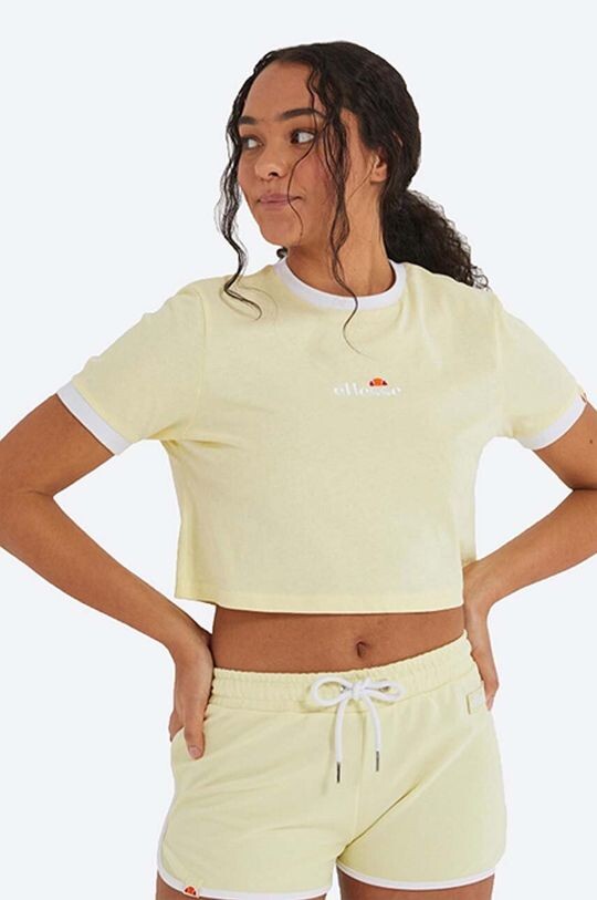 Хлопковая футболка Ellesse, желтый
Хлопковая футболка Ellesse, желтый