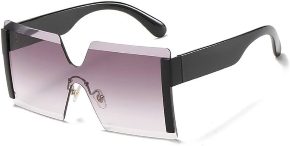 Солнцезащитные очки квадратной формы «все в одном» 2027 года для женщин, большие солнцезащитные очки без оправы для мужчин, очки с защитой от УФ-излучения UV400 MTZJH, Black Gray
Солнцезащитные очки квадратной формы «все в одном» 2027 года для женщин, большие солнцезащитные очки без оправы для мужчин, очки с защитой от УФ-излучения UV400 MTZJH, Black Gray