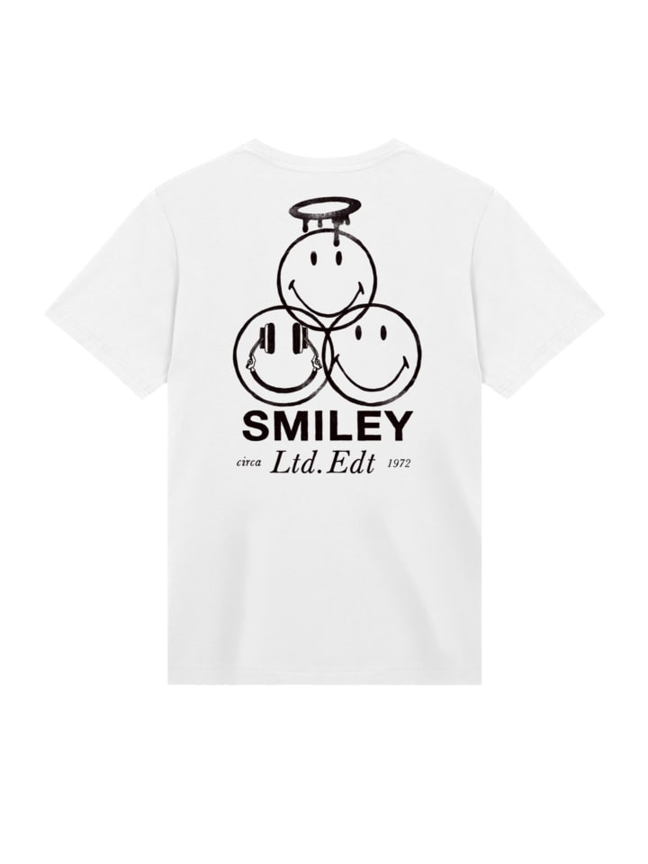 Футболка Smiley Originals Ltd. Edition Print с 1972 года, белый цвет F4NT4STIC
Футболка Smiley Originals Ltd. Edition Print с 1972 года, белый цвет F4NT4STIC