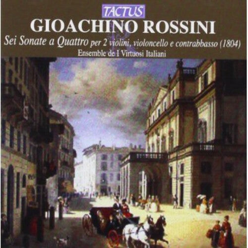 CD диск Rossini / Ensemble De I Virtuosi Italiana: 6 Sonatas a Quattro
CD диск Rossini / Ensemble De I Virtuosi Italiana: 6 Sonatas a Quattro