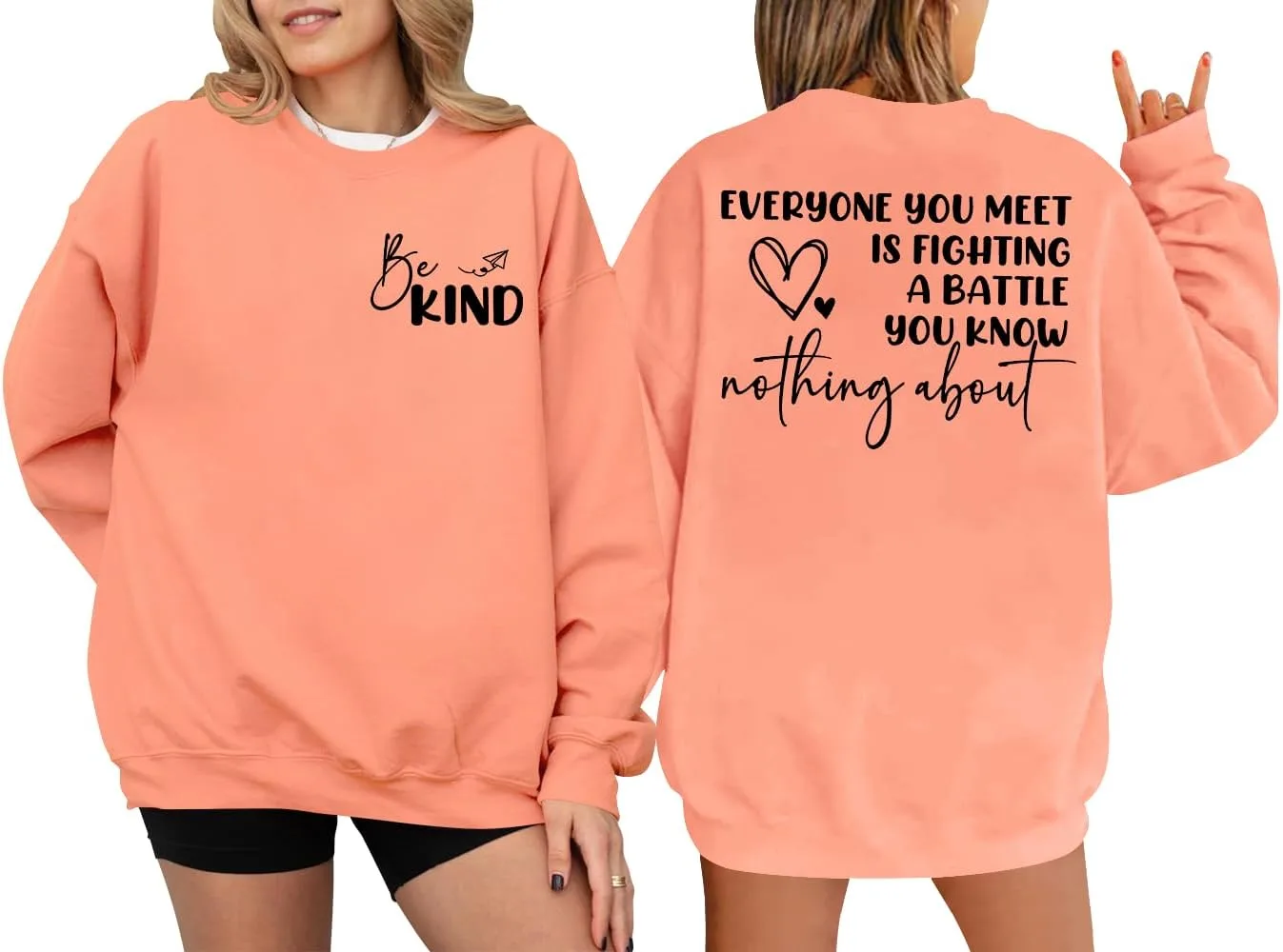 Толстовка Be Kind с капюшоном woati
Толстовка Be Kind с капюшоном woati