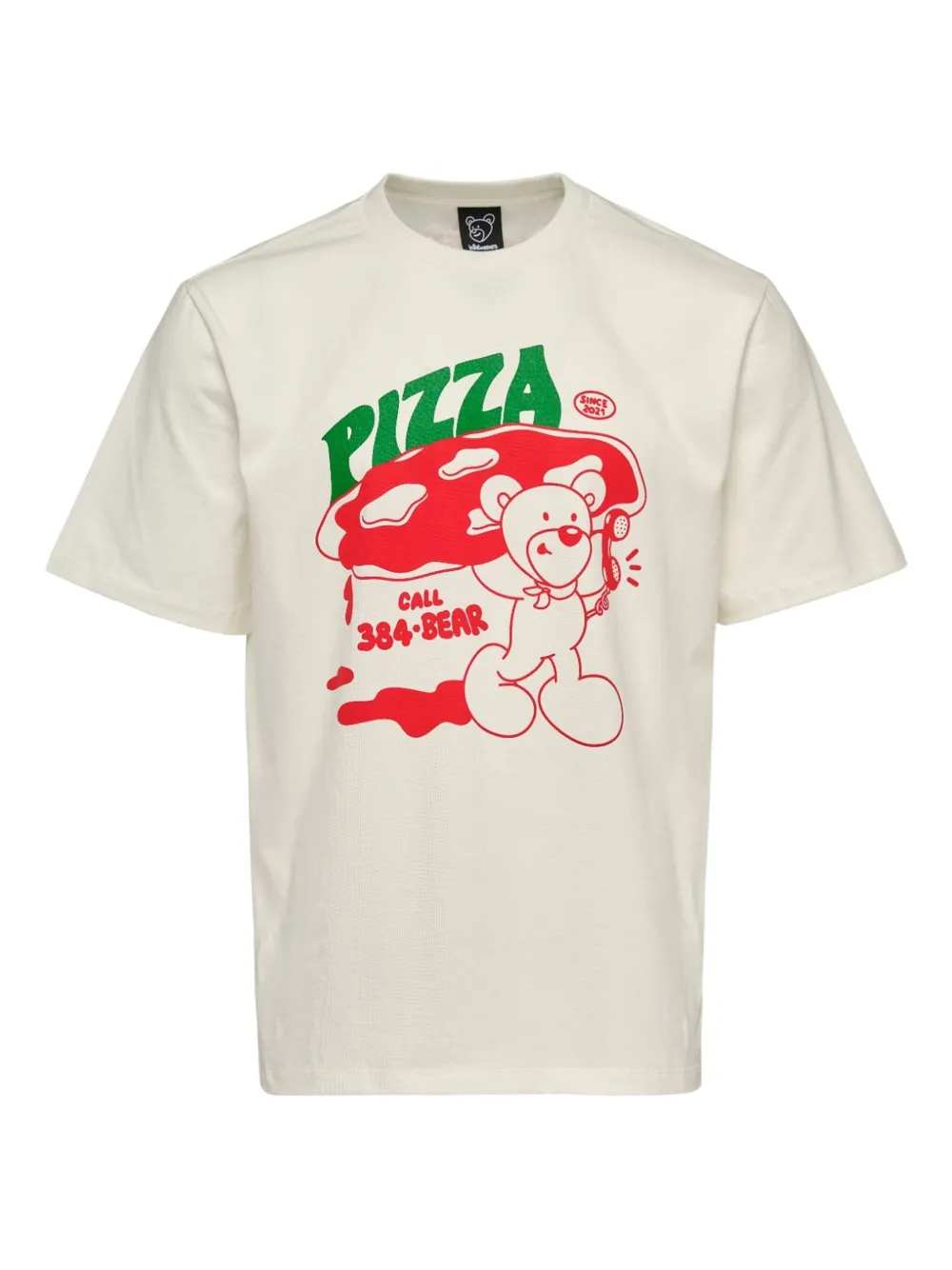 Футболка с изображением медведя-пиццы INBETWEENERS, нейтральный
Футболка с изображением медведя-пиццы INBETWEENERS, нейтральный