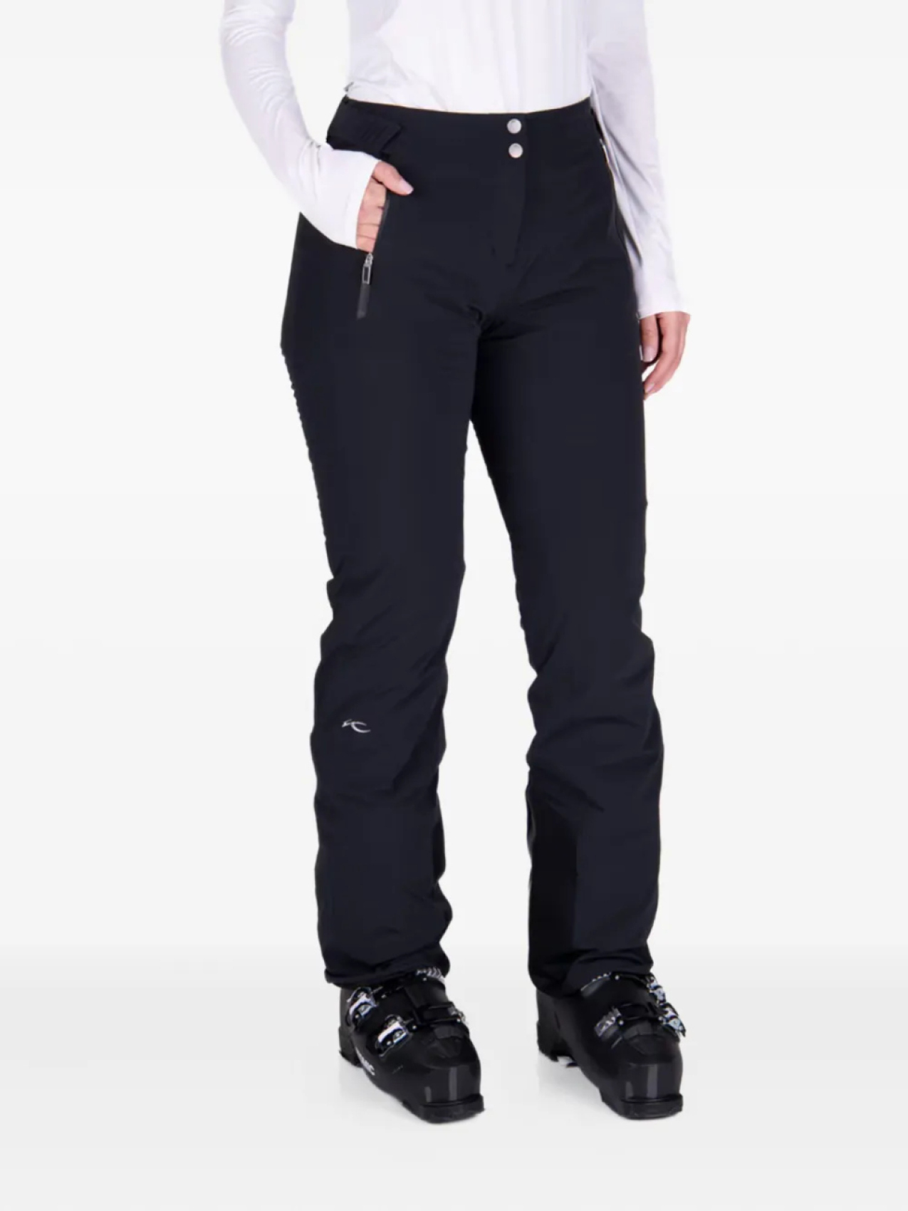 Лыжные брюки KJUS с вышитым логотипом, черный
Лыжные брюки KJUS с вышитым логотипом, черный