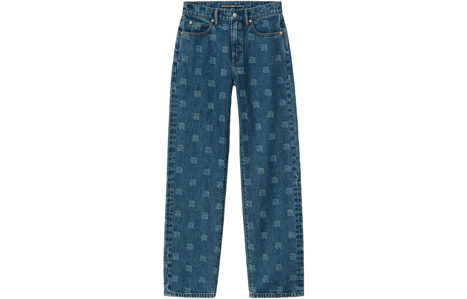Джинсы с логотипом Alexander Wang, синий
Джинсы с логотипом Alexander Wang, синий