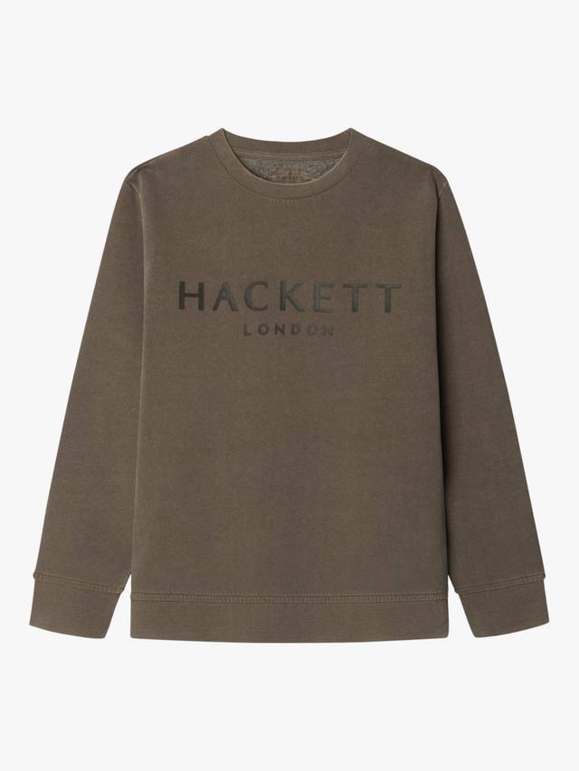 Детский брендовый свитшот с круглым вырезом Hackett London, Walnut Brown
Детский брендовый свитшот с круглым вырезом Hackett London, Walnut Brown