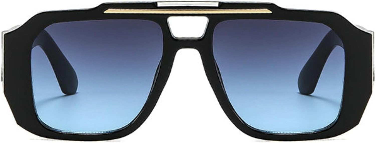 Willochra Модные большие солнцезащитные очки-пилот для женщин и мужчин, ретро, большие прямоугольные солнцезащитные очки, винтажные черные очки с защитой от УФ-излучения UV400, C5
Willochra Модные большие солнцезащитные очки-пилот для женщин и мужчин, ретро, большие прямоугольные солнцезащитные очки, винтажные черные очки с защитой от УФ-излучения UV400, C5