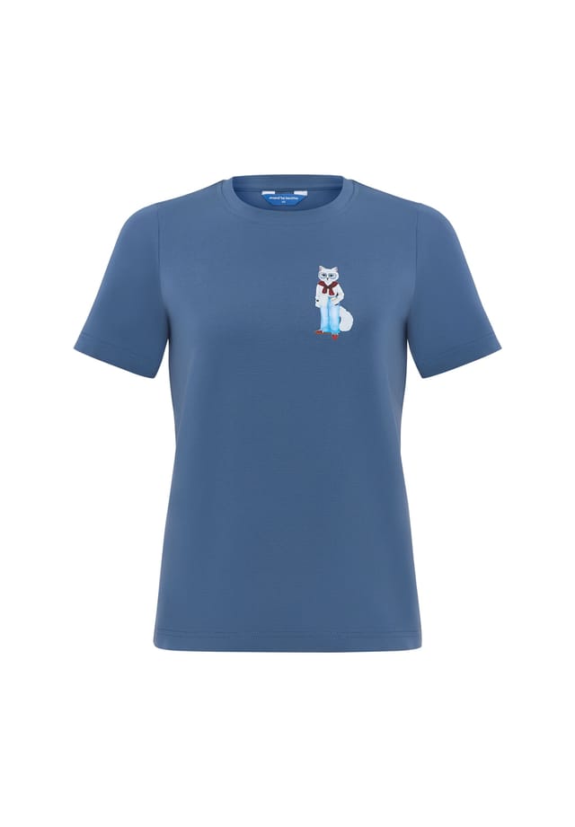 Рубашка кофейный кот Cat By Manii'Ta Lacitta, синий
Рубашка кофейный кот Cat By Manii'Ta Lacitta, синий