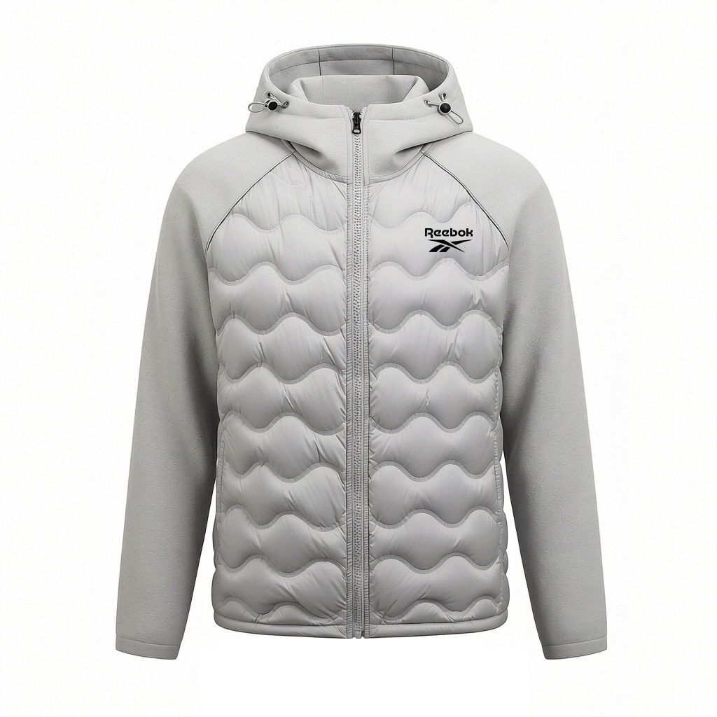 Пуховик Unisex с капюшоном, легкий Reebok, серый
Пуховик Unisex с капюшоном, легкий Reebok, серый