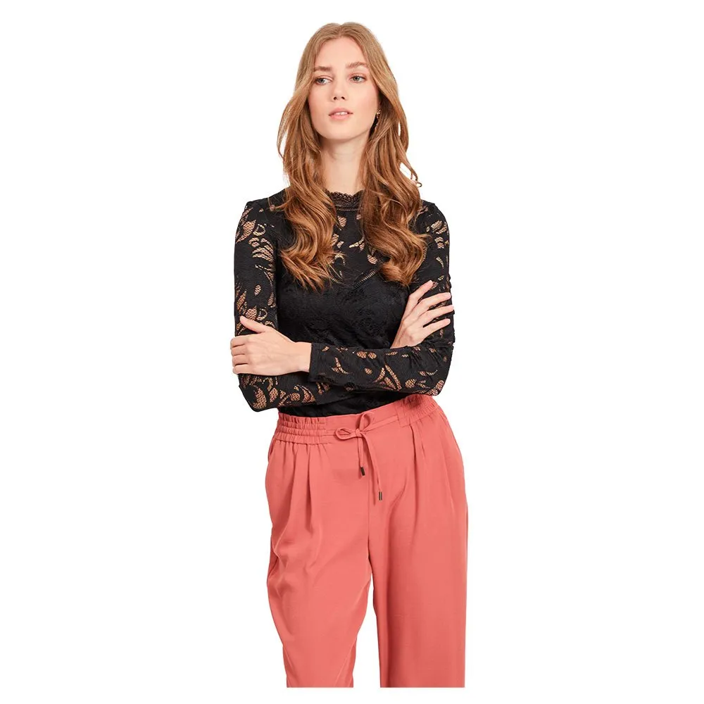 Лонгслив Vila Stasia Lace, черный
Лонгслив Vila Stasia Lace, черный