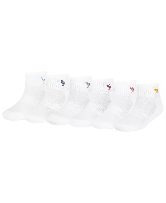 6 пар носков нейтрального цвета abercrombie kids, белый
6 пар носков нейтрального цвета abercrombie kids, белый