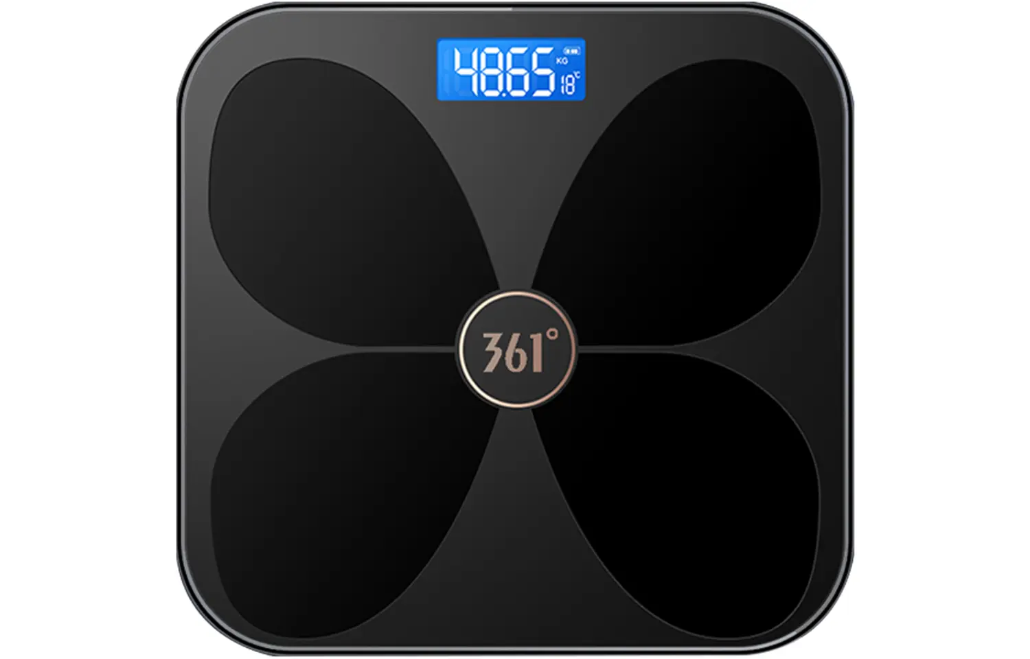 Весы для измерения процента жира в организме 361°, черный
Весы для измерения процента жира в организме 361°, черный