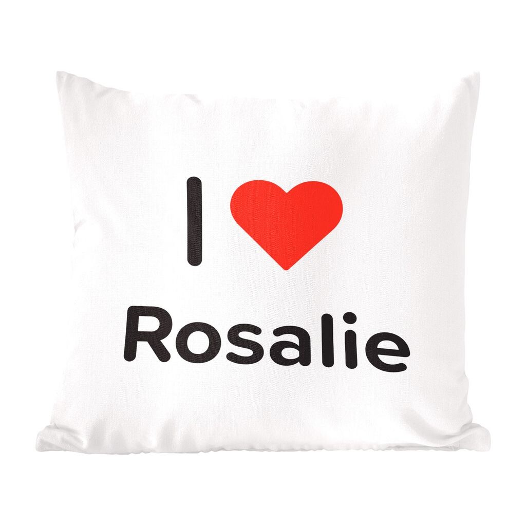 Декоративная подушка MuchoWow, подушка для дивана, декоративная подушка для гостиной, 50 х 50 см, I love - Розали - девочка - чехлы на подушки - украшение - спальня
Декоративная подушка MuchoWow, подушка для дивана, декоративная подушка для гостиной, 50 х 50 см, I love - Розали - девочка - чехлы на подушки - украшение - спальня