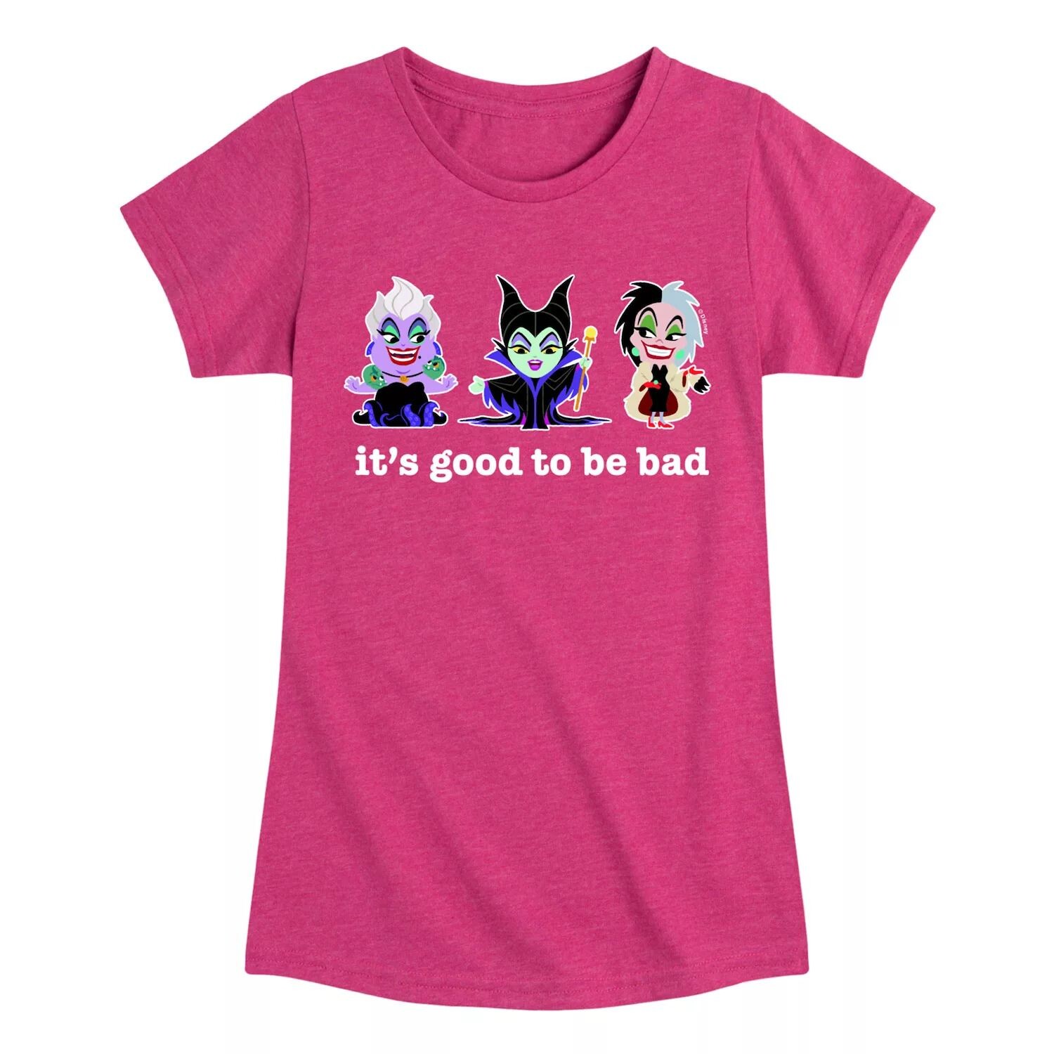 Футболка с рисунком «Хорошо быть плохим» для девочек 7–16 лет Disney Villains Disney
Футболка с рисунком «Хорошо быть плохим» для девочек 7–16 лет Disney Villains Disney
