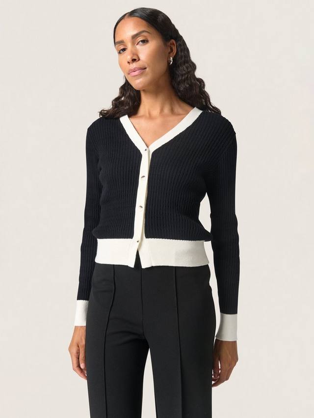 Кардиган из хлопчатобумажной смеси sanja wool Soaked In Luxury, черный
Кардиган из хлопчатобумажной смеси sanja wool Soaked In Luxury, черный