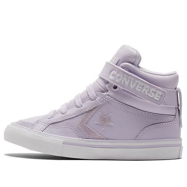 Кроссовки pro blaze strap easy on high 'vapor violet glitter' Converse, фиолетовый 
Кроссовки pro blaze strap easy on high 'vapor violet glitter' Converse, фиолетовый