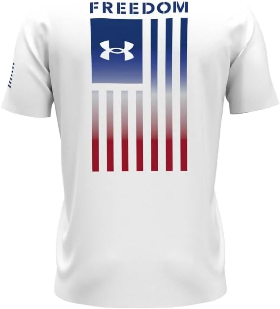 Футболка Under Armour Freedom Graphic, мужская, с коротким рукавом, (100) White/Royal
Футболка Under Armour Freedom Graphic, мужская, с коротким рукавом, (100) White/Royal