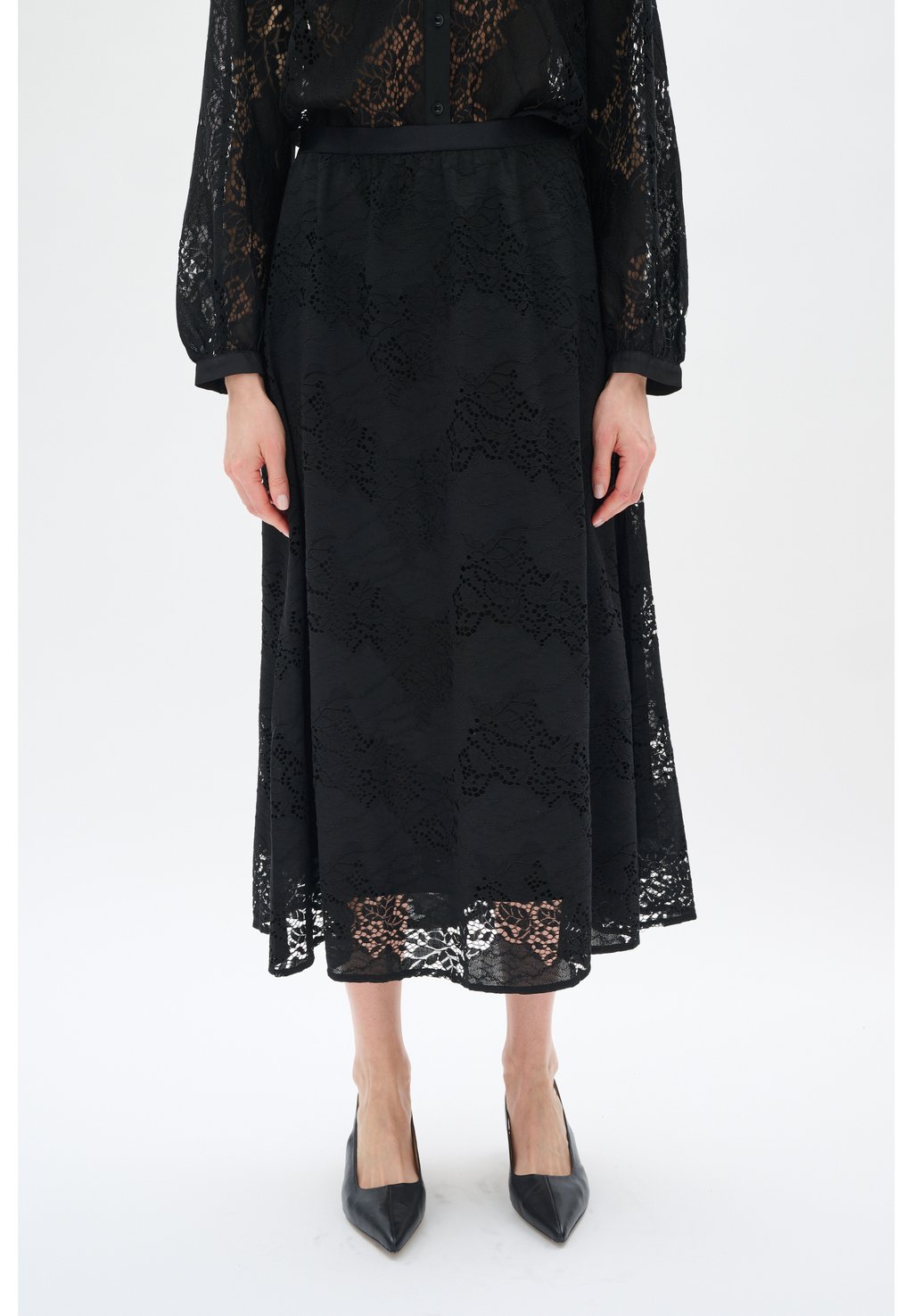 Юбка А-силуэта IDALEEIW InWear, черный
Юбка А-силуэта IDALEEIW InWear, черный