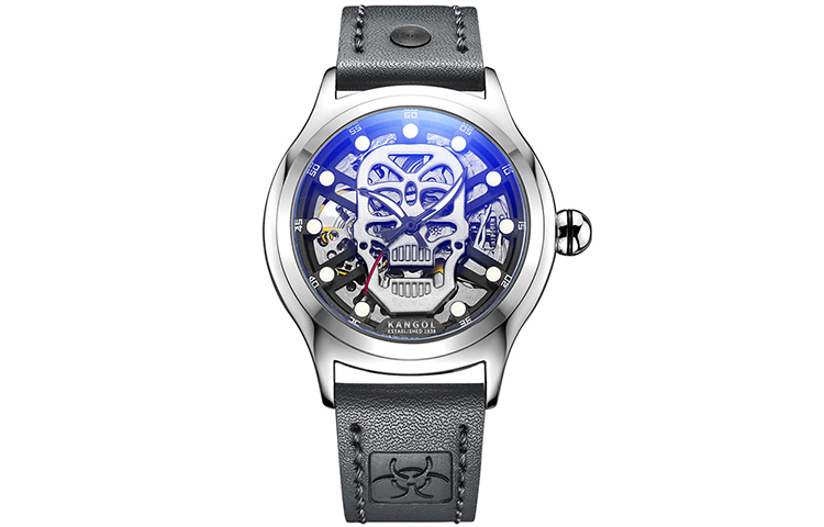 Часы с автоподзаводом и кожаным ремешком Мужские часы с прорезным циферблатом K102 WZF186-BLACK KANGOL Кожаные Полностью черные Мужские
Часы с автоподзаводом и кожаным ремешком Мужские часы с прорезным циферблатом K102 WZF186-BLACK KANGOL Кожаные Полностью черные Мужские