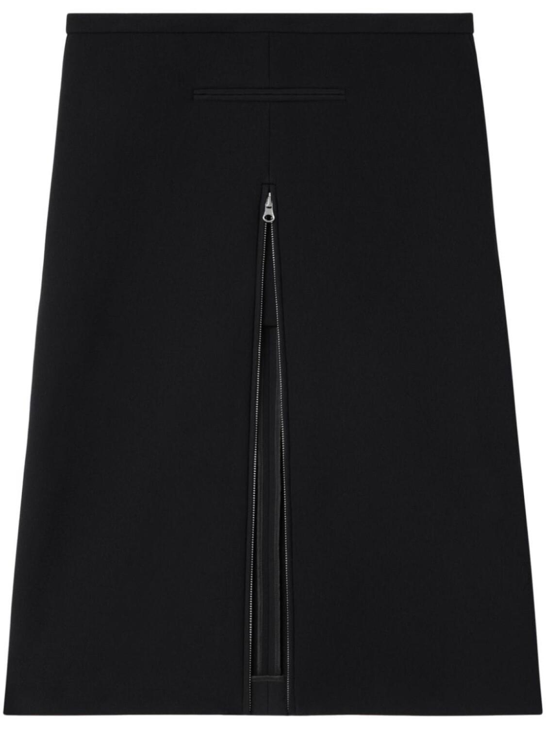 Courrèges креповая юбка миди Heritage, черный
Courrèges креповая юбка миди Heritage, черный