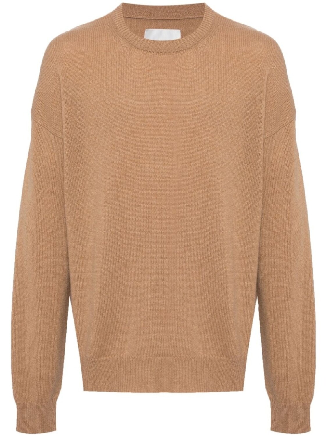 Jil Sander кашемировый джемпер с круглым вырезом, коричневый
Jil Sander кашемировый джемпер с круглым вырезом, коричневый