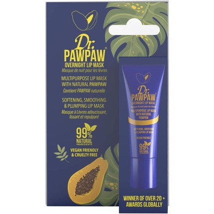 Dr.PAWPAW Ночная маска для губ 10 мл Dr. Pawpaw Original Balm
Dr.PAWPAW Ночная маска для губ 10 мл Dr. Pawpaw Original Balm