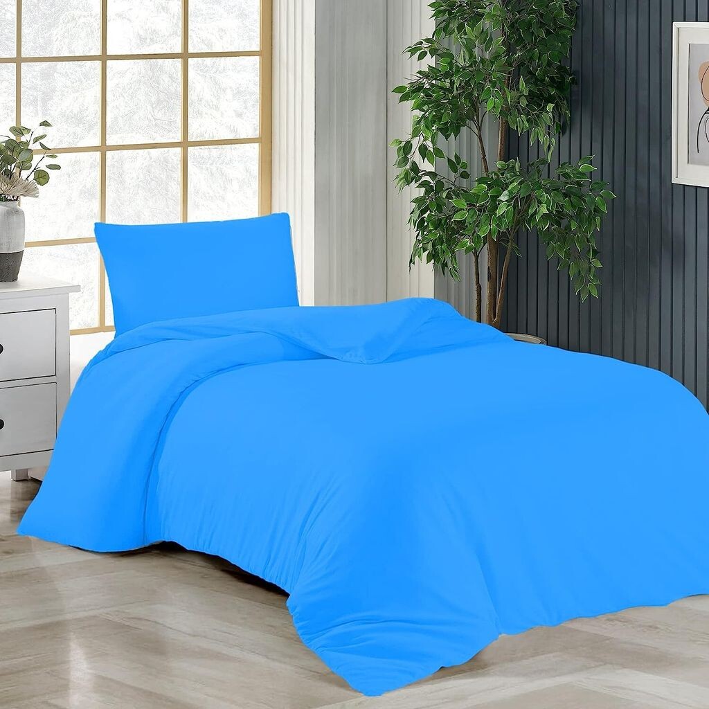 Постельное белье 135х200 + 40х80 см темно-бирюзовый пододеяльник хлопок, 2 шт livessa 
Постельное белье 135х200 + 40х80 см темно-бирюзовый пододеяльник хлопок, 2 шт livessa