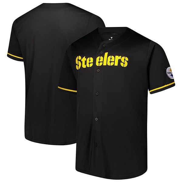 Мужская черная футболка Pittsburgh Steelers Pop Full-Button Fanatics
Мужская черная футболка Pittsburgh Steelers Pop Full-Button Fanatics