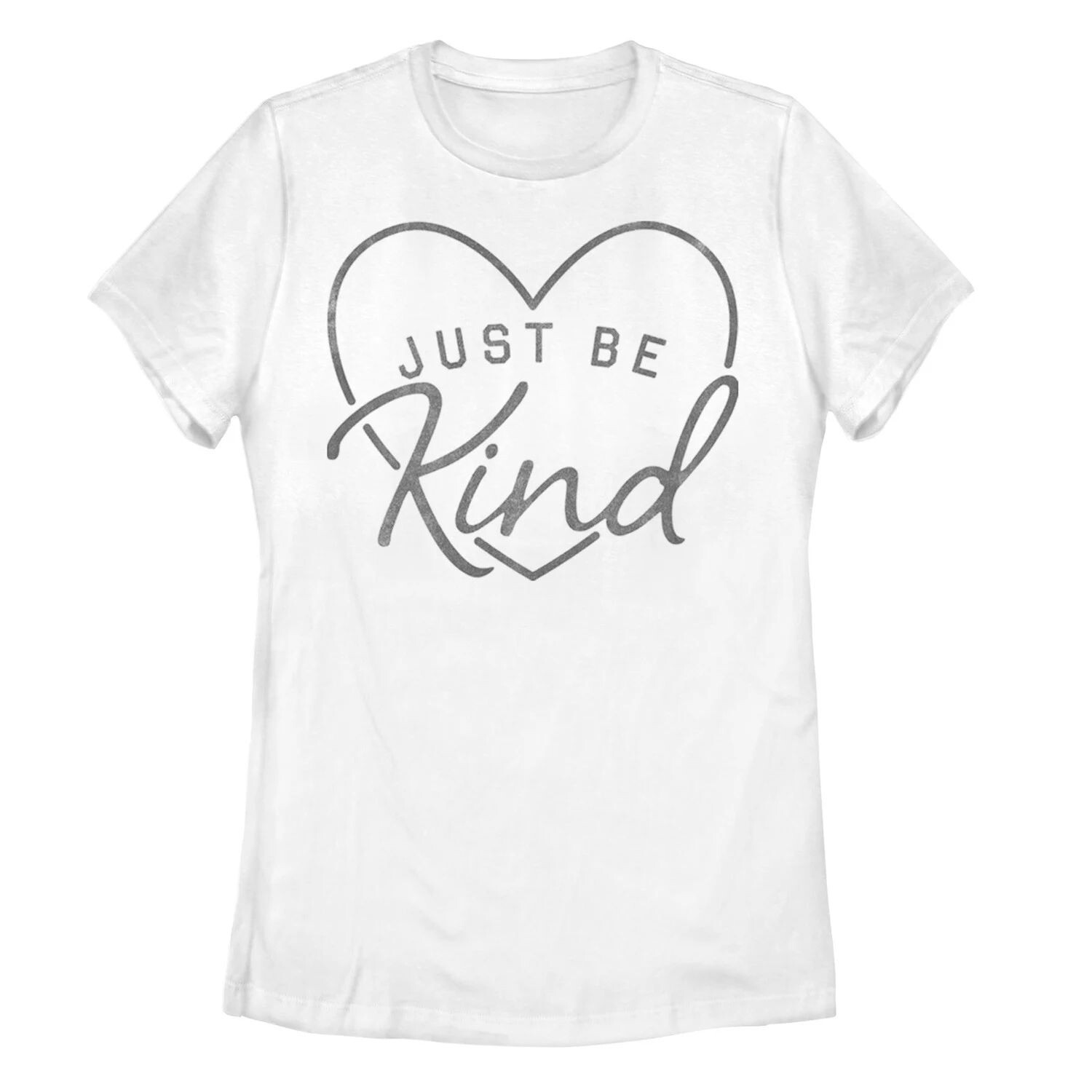 Детская футболка с рисунком «Be Kind» в форме сердца
Детская футболка с рисунком «Be Kind» в форме сердца
