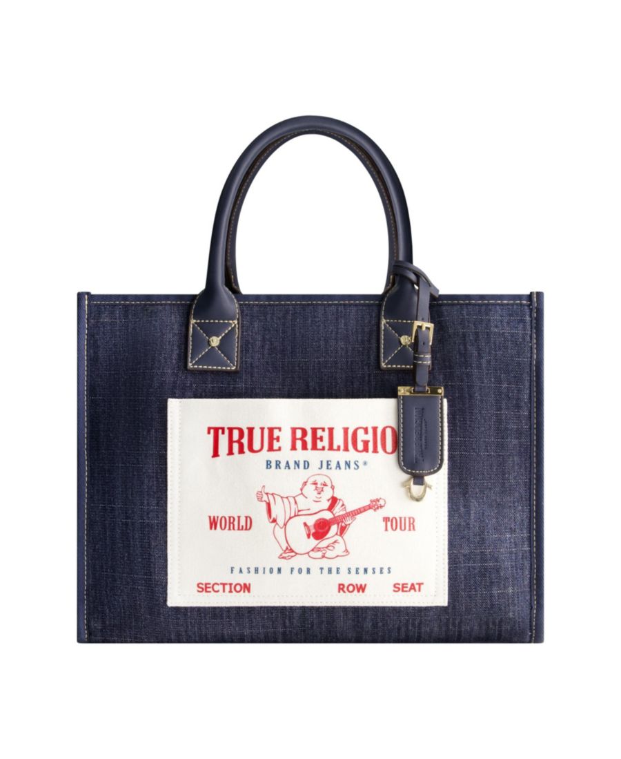Сумка-шоппер Buddha Pocket из джинсовой ткани True Religion, Dark denim
Сумка-шоппер Buddha Pocket из джинсовой ткани True Religion, Dark denim