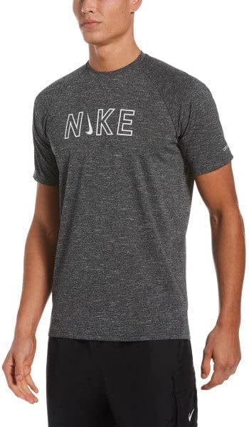 Nike Mens Men Rash Guard, Heather Black
Nike Mens Men Rash Guard, Heather Black