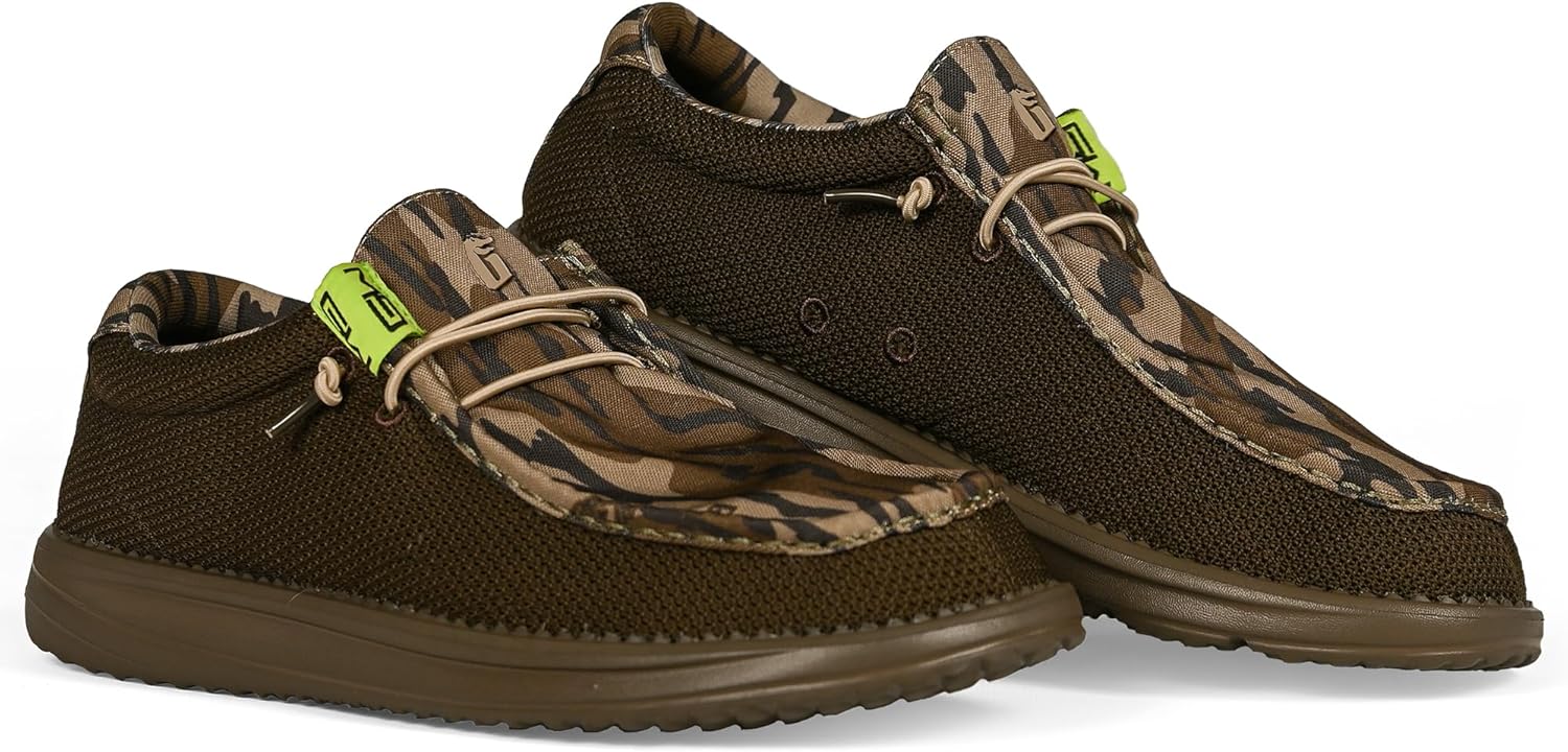 Мужские ботинки Gator Waders для кемпинга - дышащие лоферы без шнуровки - эластичные шнурки - сверхлегкая амортизация на весь день - удобная посадка, Mossy Oak Bottomland
Мужские ботинки Gator Waders для кемпинга - дышащие лоферы без шнуровки - эластичные шнурки - сверхлегкая амортизация на весь день - удобная посадка, Mossy Oak Bottomland